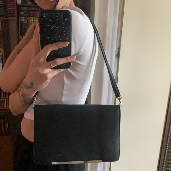 90’s black shoulder bag - Picture 3 of 3